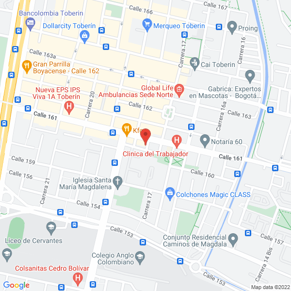 Mapa de Comidas Rápidas El Buen Gusto