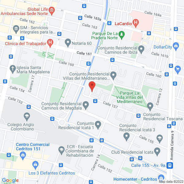 Mapa de Conjunto Arcadia