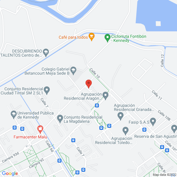 Mapa de Conjunto Residencial Ciudad Tintal