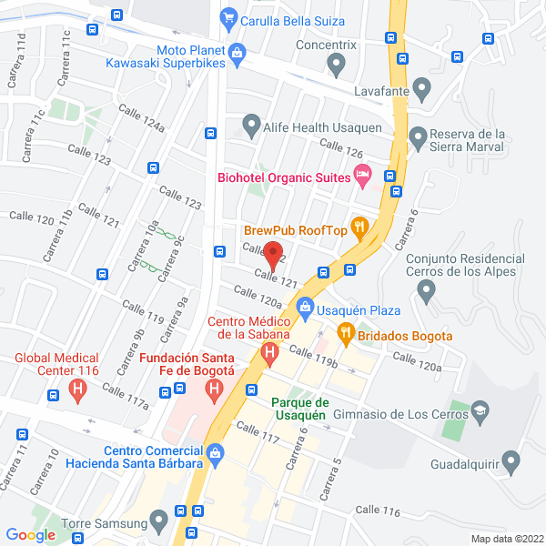 Mapa de Constructora Forteza Ltda.