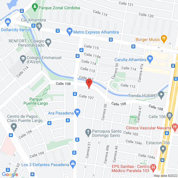Mapa de Constructora Inlasa S.A.S.