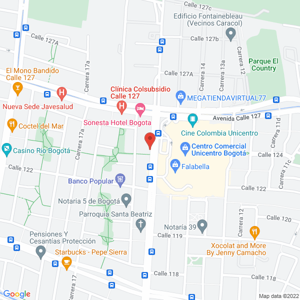 Mapa de Constructora Vilarco S.A.S.