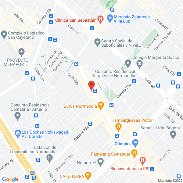 Mapa de Consultorios Odontológicos Frade
