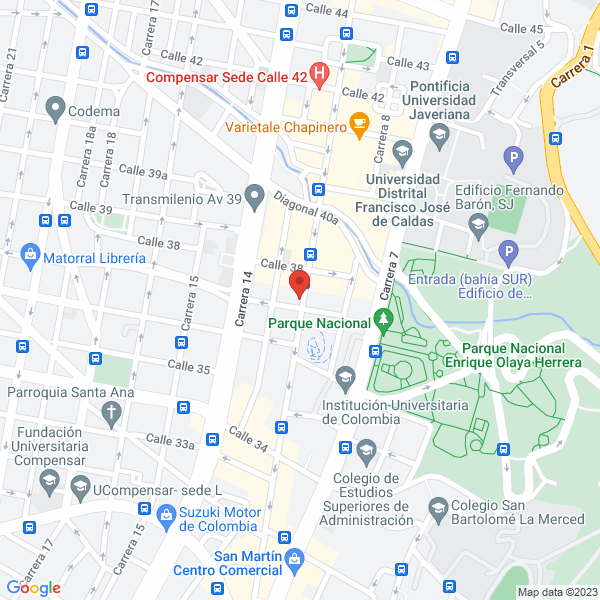 Mapa de Cresistemas S.A.