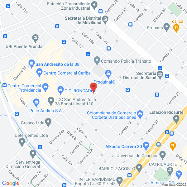 Mapa de Cristaplast & Cía. Ltda.