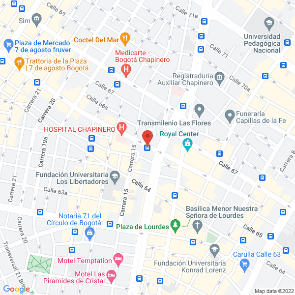 Mapa de Cyborg Forx Ltda.