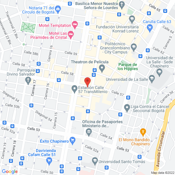 Mapa de Cytesat Comunicaciones