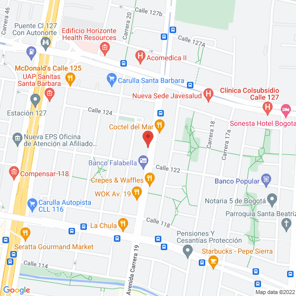 Mapa de Dermo Elite