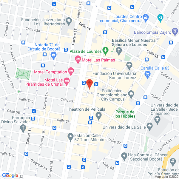 Mapa de Digital Audio Producciones