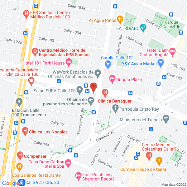 Mapa de Dinámica Y Acción Empresarial Ltda.