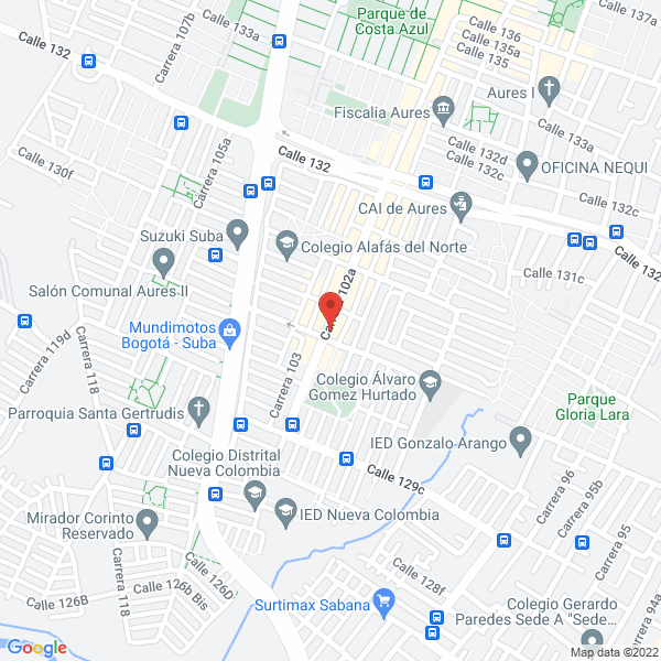 Mapa de Drogueria La Paz Del Norte