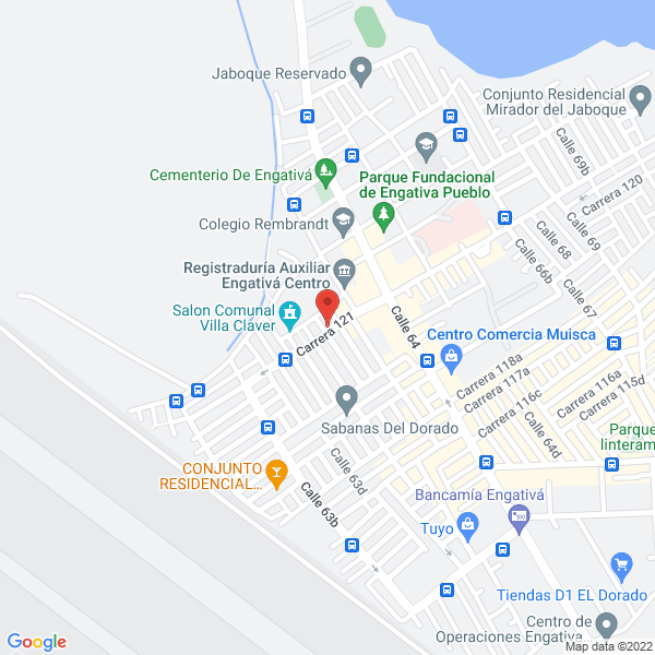 Mapa de Eléctricos Y Ferretería Oliver