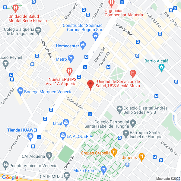 Mapa de Difesar Ltda.