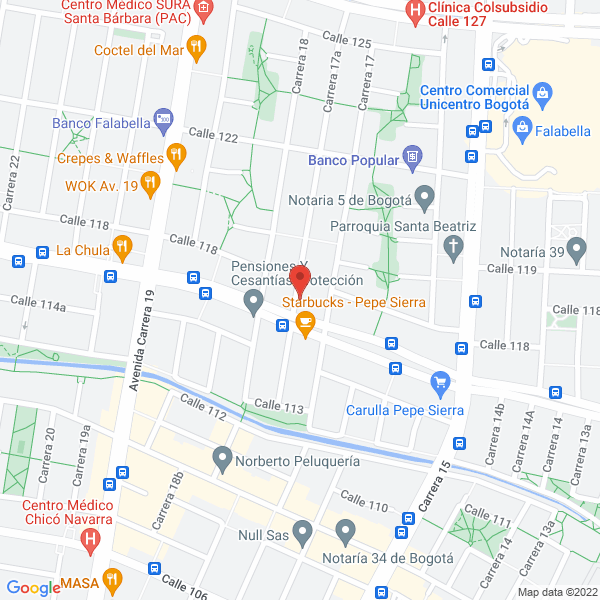 Mapa de Dirimex Ltda.