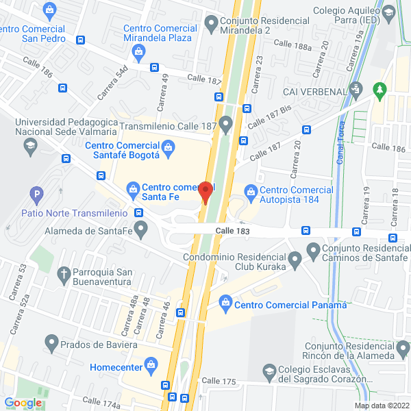Mapa de Dirty Life