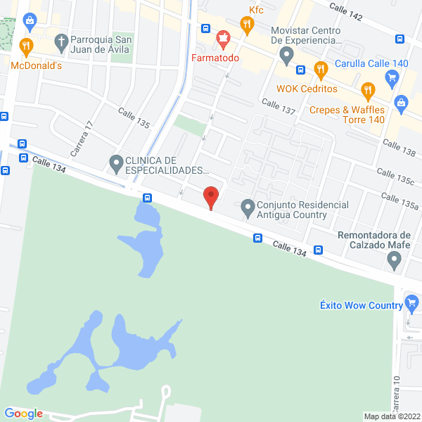 Mapa de Distribuidora Imex S.A.