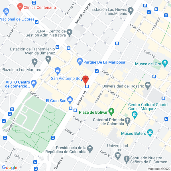 Mapa de Distribuidora Laura