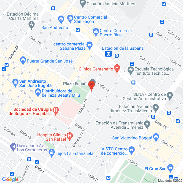 Mapa de Distribuidora Monterrey