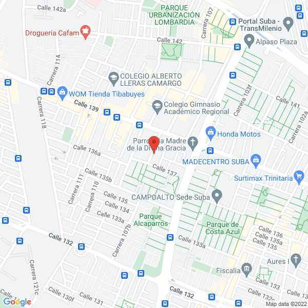 Mapa de Dizar Comunicaciones