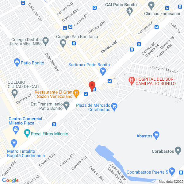 Mapa de Donde El Fercho
