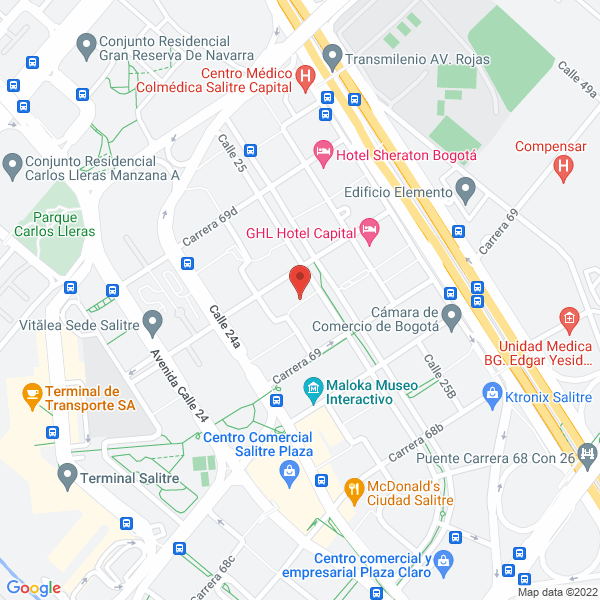 Mapa de Dotaciones Industriales Caracol Ltda.
