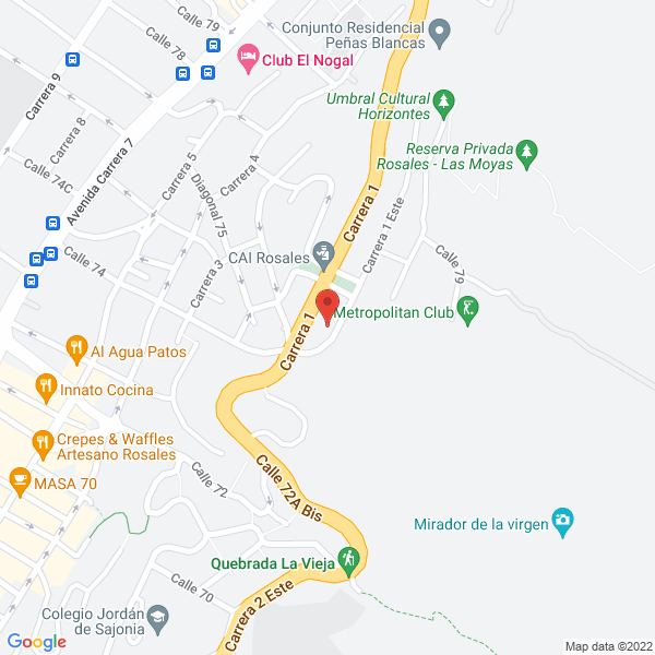Mapa de Edificio Fiorano