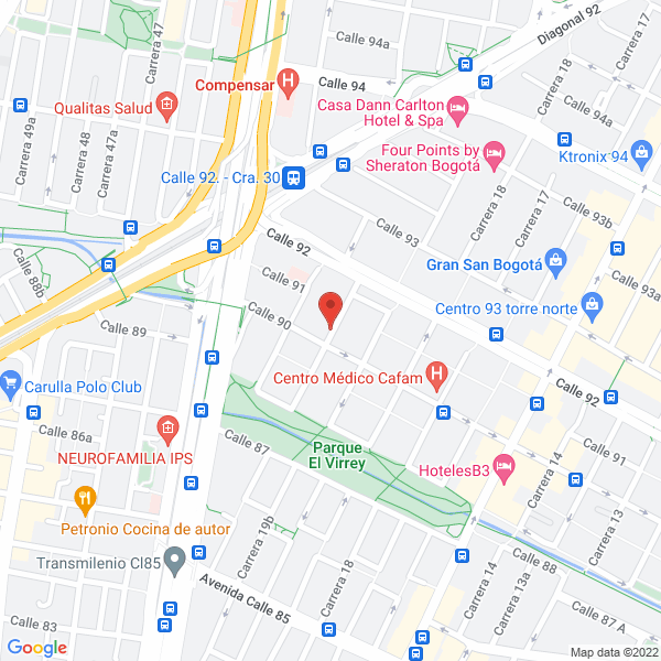 Mapa de Edificio Odonto Especialistas