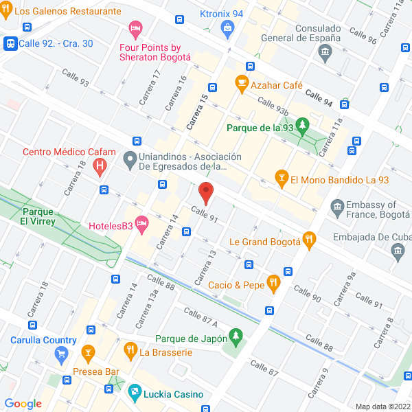 Mapa de Edificio Torre Alameda