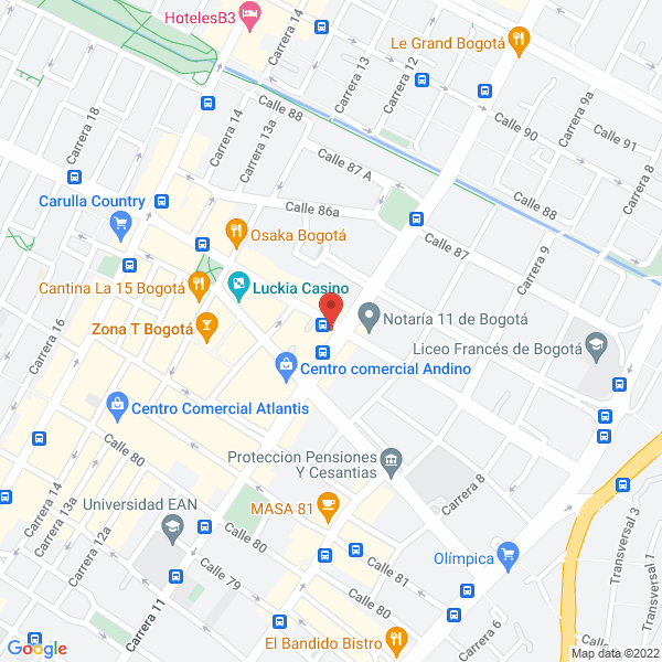 Mapa de Eduardo Helo Kattah S.A.S.