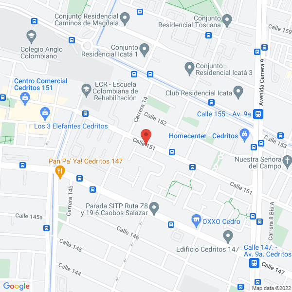 Mapa de El Mesoncito
