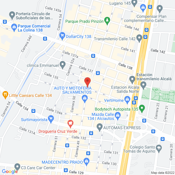 Mapa de El Pan Fresco Del Día