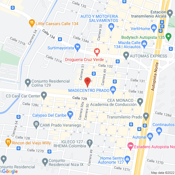 Mapa de Energy Consulting Engineering S.A.S.