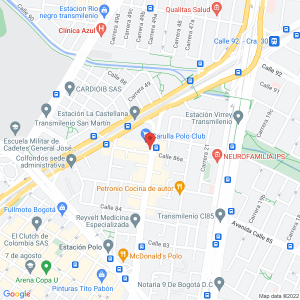 Mapa de Energy Freight Colombia S.A.