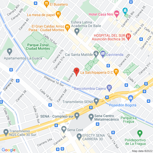 Mapa de Enki Ropa Infantil