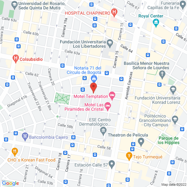 Mapa de Eseyca Ltda