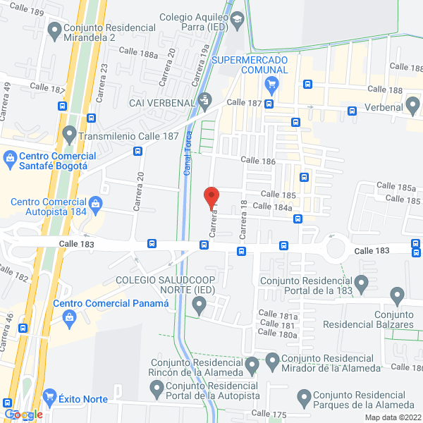 Mapa de Espacio 6 Ltda