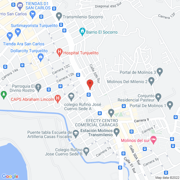 Mapa de Espermas Y Veladoras Cinco Estrellas
