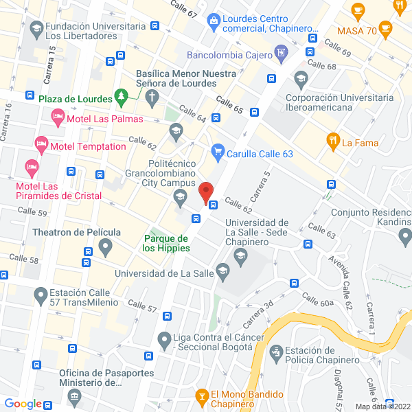 Mapa de Estación Café