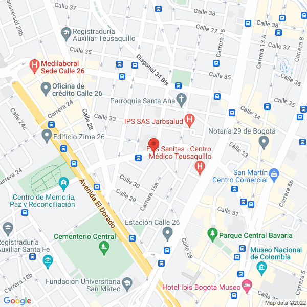 Mapa de Federación Nacional De Técnicos Electricistas