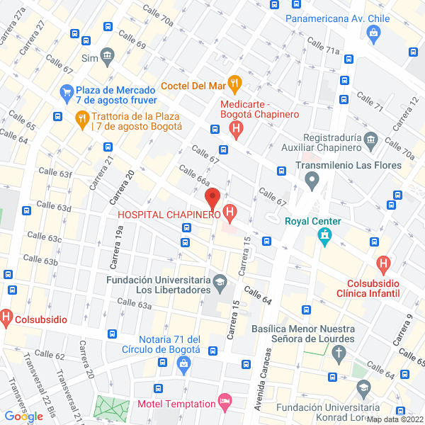 Mapa de Fernando Escobar Q. Y Cía. Ltda.