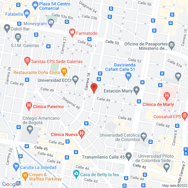Mapa de Fidec