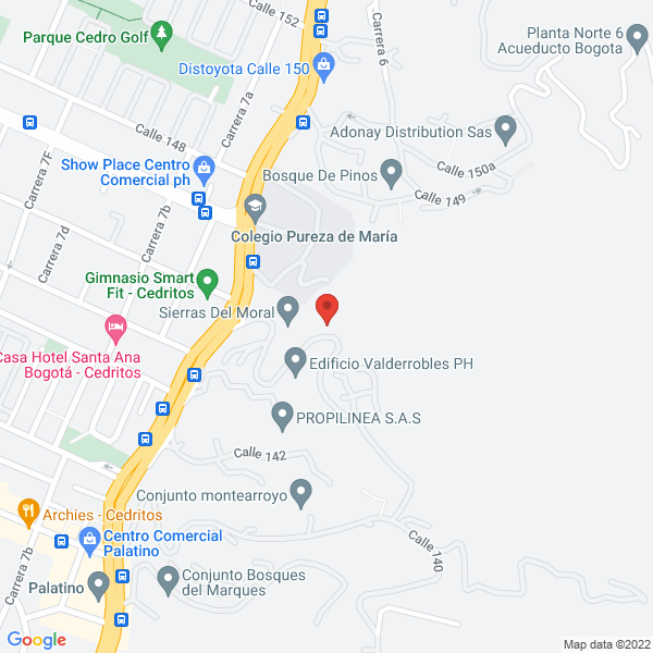 Mapa de Focusmovil Ltda.