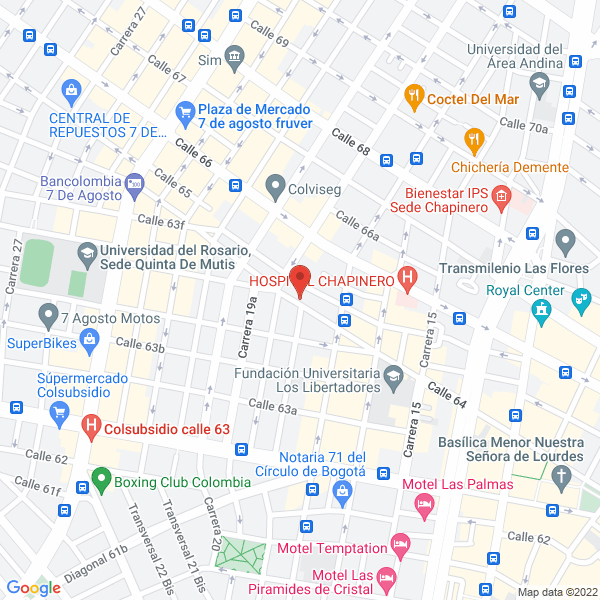 Mapa de Fundación Ecoturistica Mamboré