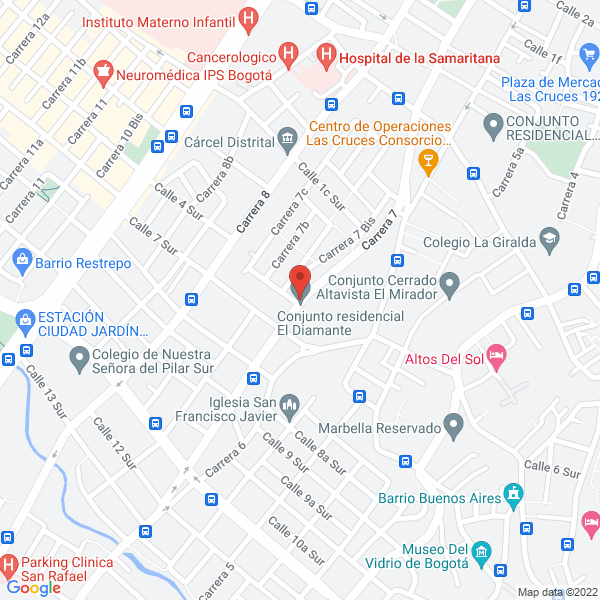 Mapa de Fundación Juan Pablo II Y Santa Ana
