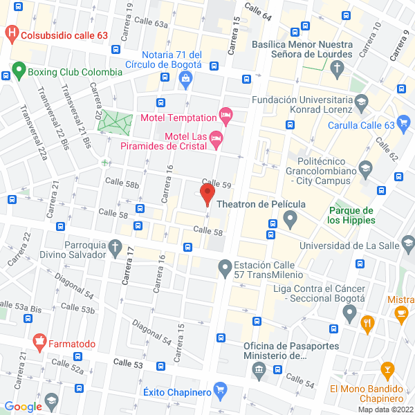 Mapa de Fundación Nueva Colombia