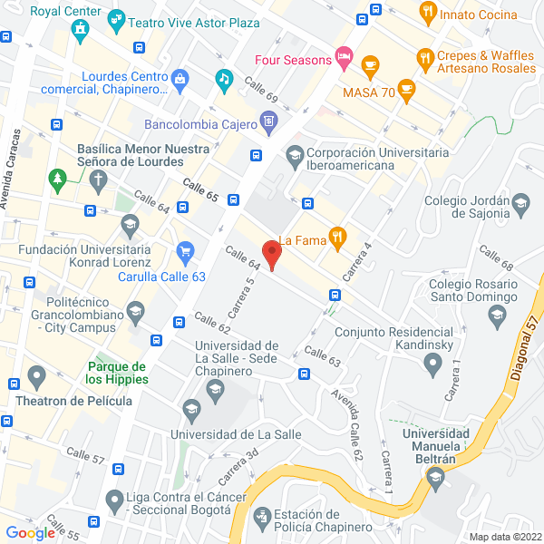 Mapa de Gaia Protección Ambiental Ltda.