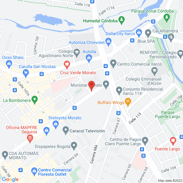 Mapa de Gama Frenos