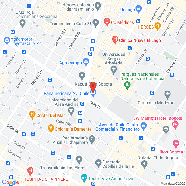 Mapa de Gamma Digital Ltda.