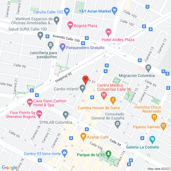 Mapa de Gestemos Ltda.