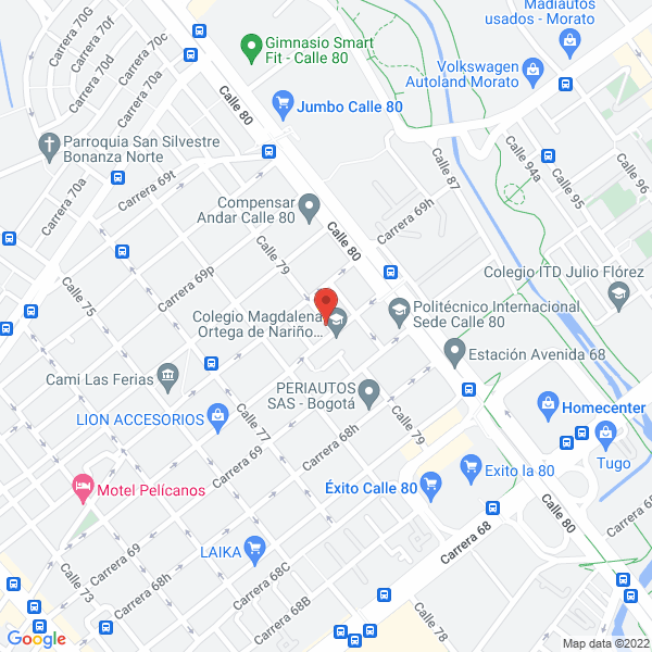 Map of Gestionamos Automotores